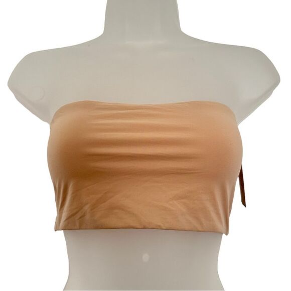 NWT SKIMS Fits Everybody Bandeau In Clay Nude - Picture 5 of 7